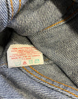 1111 Levi's Deadstock 2 Pocket Red Tab Mid-Wash Made in Canada Vintage Denim Trucker Jacket Size S Tops Public Butter