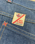 1950s GWG "Red Strap" Snobak Denim Union Made in Canada Vintage Worker Jeans Size 47" Bottoms Public Butter