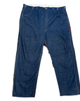 1950s GWG "Red Strap" Snobak Denim Union Made in Canada Vintage Worker Jeans Size 47" Bottoms Public Butter