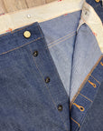 1950s GWG "Red Strap" Snobak Denim Union Made in Canada Vintage Worker Jeans Size 47" Bottoms Public Butter