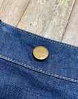 1950s GWG "Red Strap" Snobak Denim Union Made in Canada Vintage Worker Jeans Size 47" Bottoms Public Butter