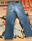 1950s Union Made in USA Lee Riders True Vintage Blue Jeans Bottoms Public Butter