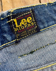 1950s Union Made in USA Lee Riders True Vintage Blue Jeans Bottoms Public Butter
