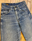 1950s Union Made in USA Lee Riders True Vintage Blue Jeans Bottoms Public Butter