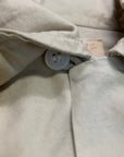 1950s Vintage Herter's for Hudson Bay Beige Cotton Button Up 4-Point Shirt Made in Japan Size M Tops Public Butter