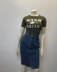 1981 M*A*S*H Made In Canada MASH Vintage Single Stitch Graphic T-Shirt Size Youth L T-Shirts Public Butter