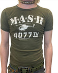 1981 M*A*S*H Made In Canada MASH Vintage Single Stitch Graphic T-Shirt Size Youth L T-Shirts Public Butter