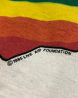 1985 Live Aid Music Festival "This Shirt Saves Lives" Made In USA Single Stitch T-Shirt Size Small T-Shirts Public Butter