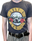 1987 Guns N' Roses Was Here Logo Single Stitch T-Shirt Size Medium T-Shirts Black Market Toronto