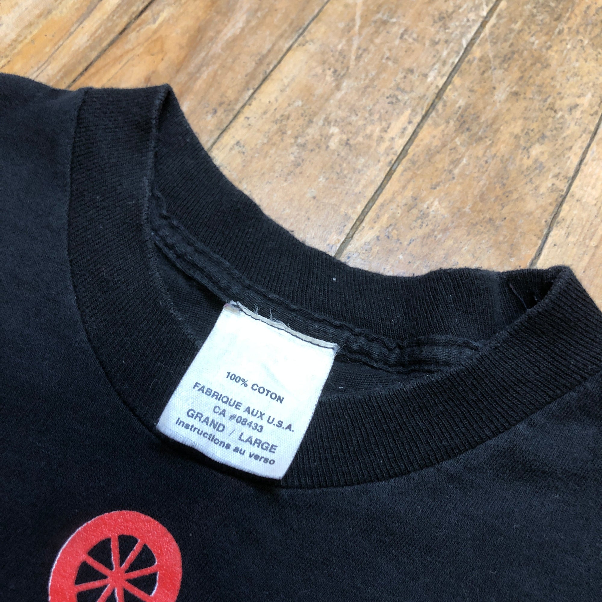 🖤 1989 10,000 Maniacs "Blind Man's Zoo" Tour Vintage Made In U.S.A. Single-Stitch Graphic Tank Tee Size L T-Shirts Public Butter