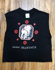 🖤 1989 10,000 Maniacs "Blind Man's Zoo" Tour Vintage Made In U.S.A. Single-Stitch Graphic Tank Tee Size L T-Shirts Public Butter