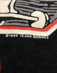 🖤 1989 10,000 Maniacs "Blind Man's Zoo" Tour Vintage Made In U.S.A. Single-Stitch Graphic Tank Tee Size L T-Shirts Public Butter