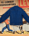 2222 Levi's Deadstock 2 Pocket Red Tab Union Made in Canada Vintage Trucker Jacket Size S/M Tops Public Butter