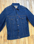 2222 Levi's Deadstock 2 Pocket Red Tab Union Made in Canada Vintage Trucker Jacket Size S/M Tops Public Butter