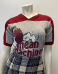 60s Snoopy & Woodstock Made In USA "Mean Machine" Football Single Stitch T-Shirt Size Small T-Shirts Public Butter
