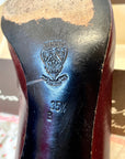 70s Gucci Designer Oxblood Made in Italy Leather Vintage Pumps Size EU 35.5 Accessories Public Butter