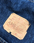 70s Levi's "Big E" Vintage Denim Backpack by Now! Designs San Francisco Accessories Public Butter