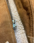 70s Schott Suede & Shearling Vintage Toggle Coat Tops Public Butter