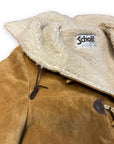 70s Schott Suede & Shearling Vintage Toggle Coat Tops Public Butter
