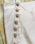 Alexander McQueen Vintage Designer Blush Pink Silk Skirt Made in Italy Size 29" Bottoms Public Butter