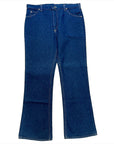 Amazing Deadstock Vintage Lee Deep Wash Jeans Union Made in Canada 40" Waist Bottoms Black Market Clothing