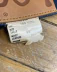 Amazing Deadstock Vintage Lee Deep Wash Jeans Union Made in Canada 40" Waist Bottoms Black Market Clothing