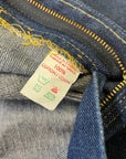 Amazing Deadstock Vintage Lee Deep Wash Jeans Union Made in Canada 40" Waist Bottoms Black Market Clothing