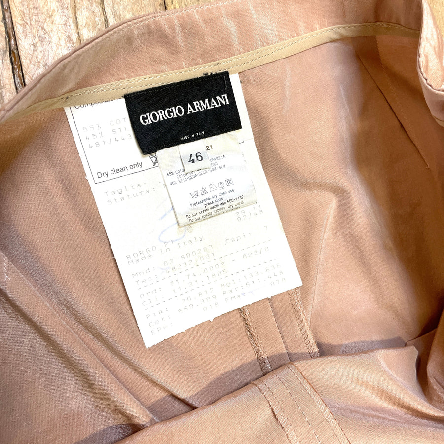 @Armani Vintage Designer Blush Trousers Tops Public Butter 