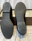 Bottega Veneta Intrecciato Weave Designer Made in Italy Vintage Leather Women's Tassel Loafers in Black with Box Size 6 Accessories Public Butter