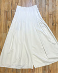@Brunello Cucinelli Vintage Designer Champagne Palazzo Trousers Size Tops Public Butter