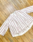 @Calvin Klein Vintage Designer Striped Top Tops Public Butter