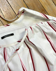 @Calvin Klein Vintage Designer Striped Top Tops Public Butter