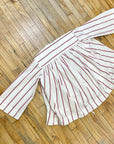 @Calvin Klein Vintage Designer Striped Top Tops Public Butter
