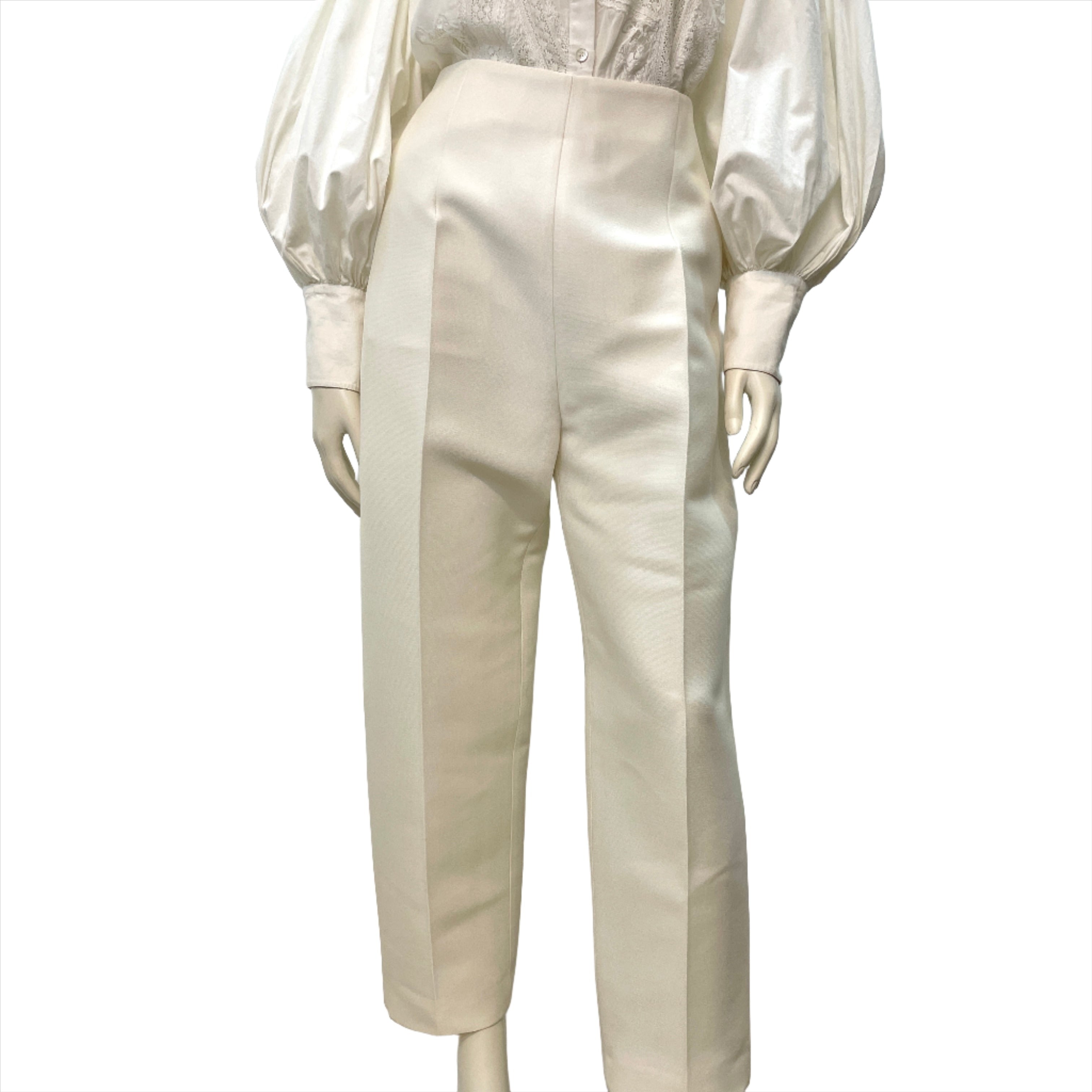 Phoebe Philo Era Deadstock Celine Vintage Designer Trousers Made in Italy  Size 29