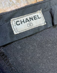 Chanel Paris Designer Vintage Mini-Skirt With Golden Button Accents 28" Waist Tops Black Market Toronto