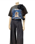 @Chanel Vintage Designer Denim Trousers Tops Public Butter