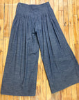 @Chanel Vintage Designer Denim Trousers Tops Public Butter