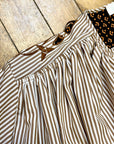 @Chloe Vintage Striped Designer Summer Top Size Tops Public Butter