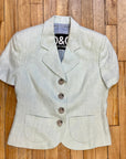 @Dolce & Gabbana Vintage Designer Suit Size Tops Public Butter