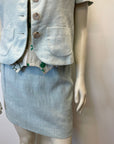 @Dolce & Gabbana Vintage Designer Suit Size Tops Public Butter
