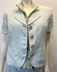 @Dolce & Gabbana Vintage Designer Suit Size Tops Public Butter