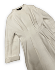 Donna Karan Collection Vintage Designer Cream Coloured Fitted Coat Size S Jackets & Coats Public Butter