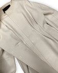 Donna Karan Collection Vintage Designer Cream Coloured Fitted Coat Size S Jackets & Coats Public Butter