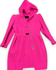 Fall 2009 Marc Jacobs Hot Pink Hooded Wool Coat Size S Jackets & Coats Public Butter
