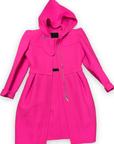 Fall 2009 Marc Jacobs Hot Pink Hooded Wool Coat Size S Jackets & Coats Public Butter