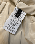 Giambattista Valli Vintage Fitted Cream Wool Dress Coat Made in Italy Size M Jackets & Coats Public Butter