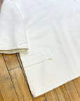 @Gucci Vintage Designer Boat Neck Structured Top Tops Public Butter