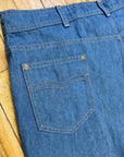 Incredible Plus Size Vintage 70s Orange Tab Levi's For Men "With a Skosh More Room" Super Soft Denim Jeans 41" Waist Bottoms Public Butter