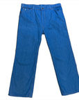 Incredible Plus Size Vintage 70s Orange Tab Levi's For Men "With a Skosh More Room" Super Soft Denim Jeans 41" Waist Bottoms Public Butter