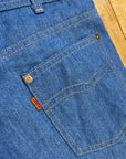 Incredible Plus Size Vintage 70s Orange Tab Levi's For Men "With a Skosh More Room" Super Soft Denim Jeans 41" Waist Bottoms Public Butter